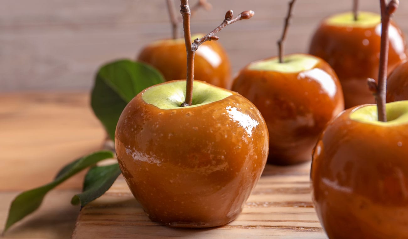 Homemade Toffee Apples