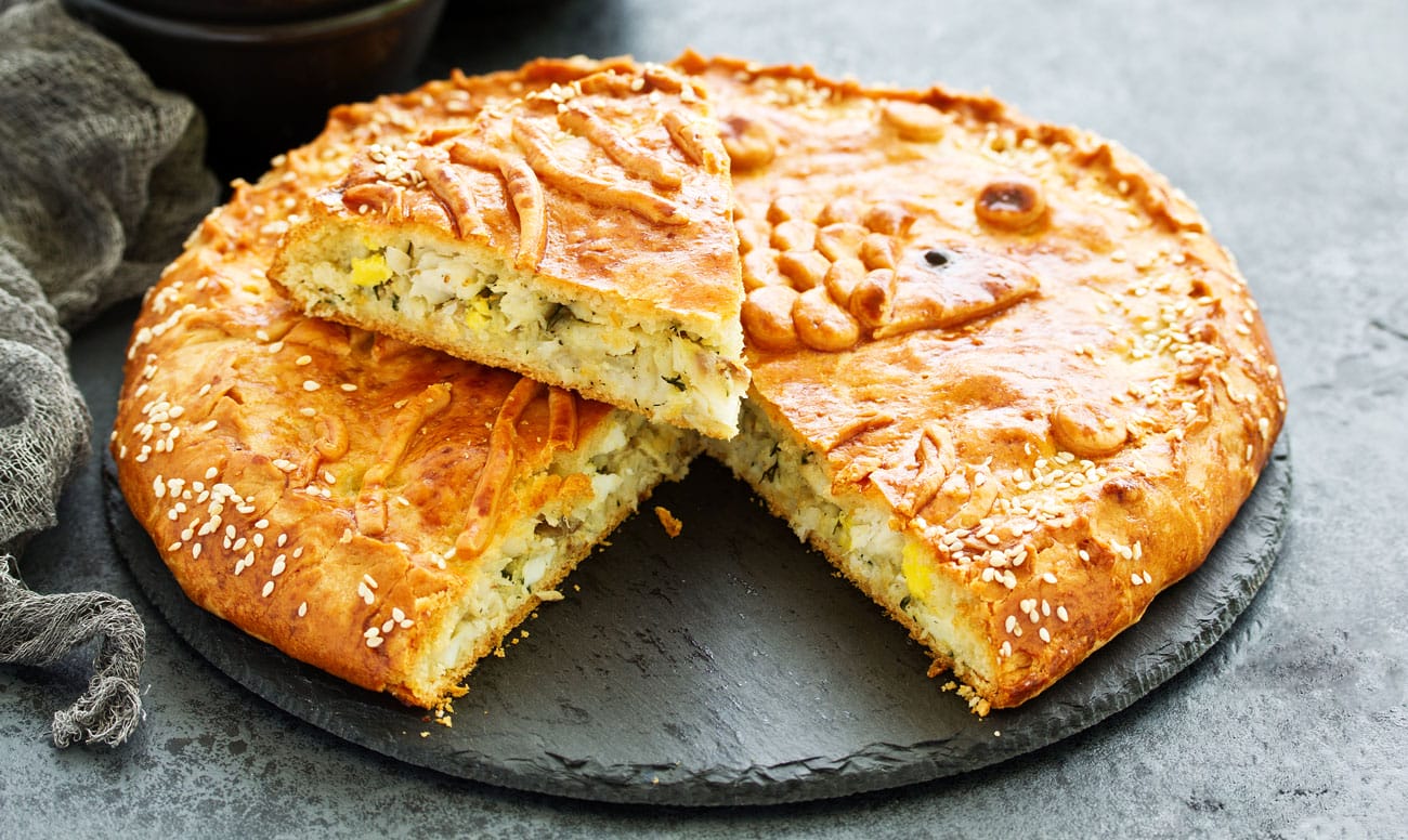 Creamy Fish & Leek Pie