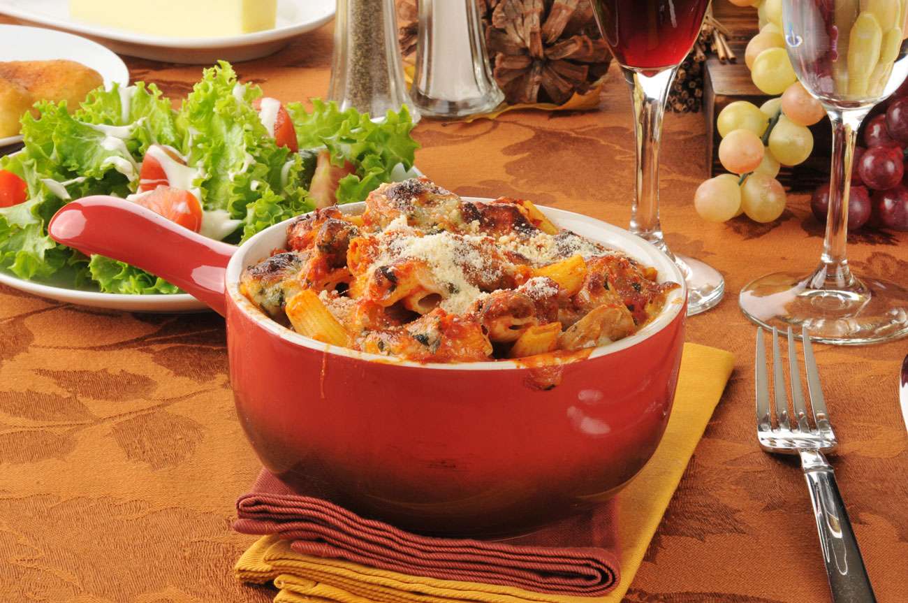 Rigatoni Sausage Bake – Foodie Friday