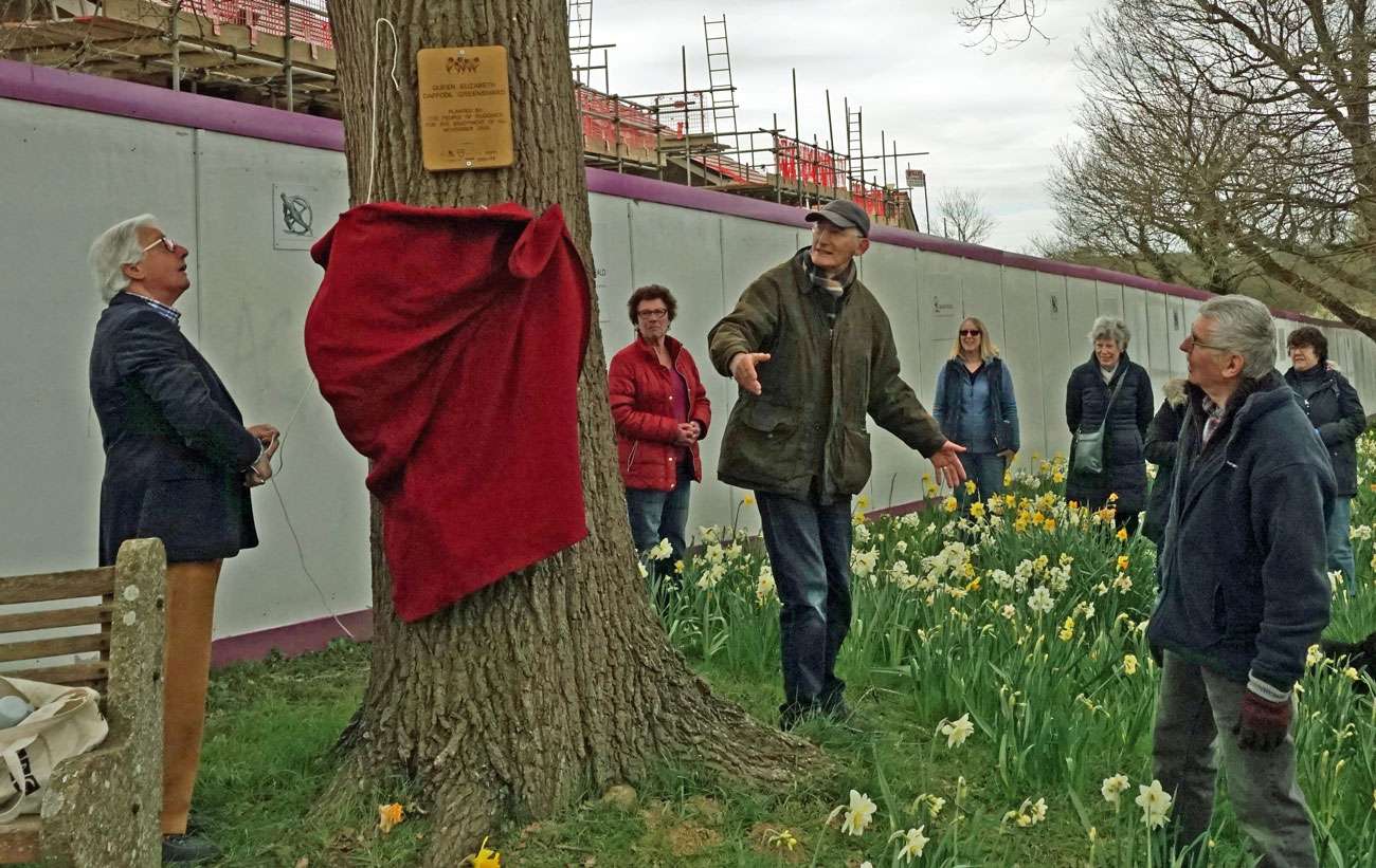 Ellens Green & Rudgwick Gardening Association – Unveiling in Rudgwick