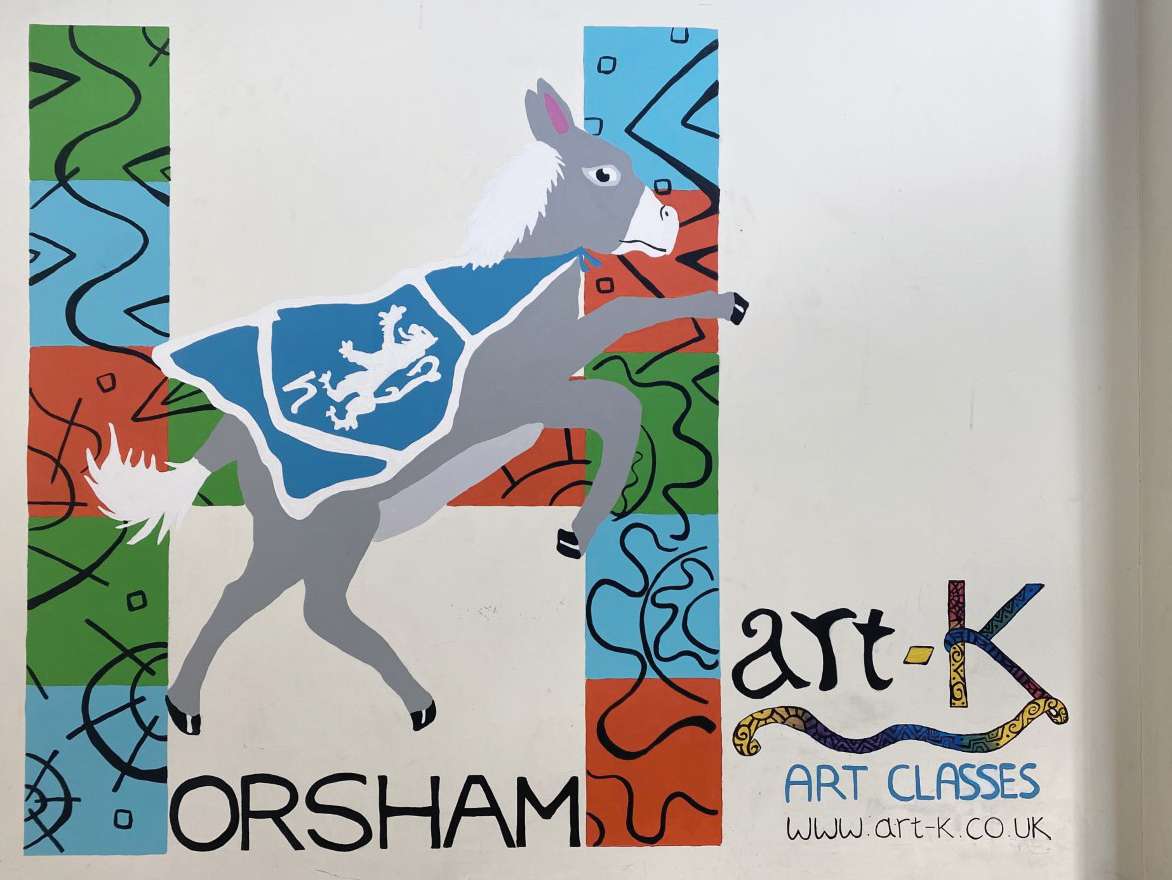 Mural Unveiled In Horsham Station