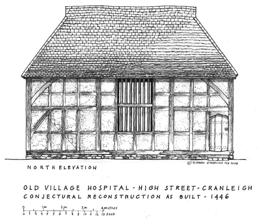 Cranleigh Hospital Cottage – planning the conservation